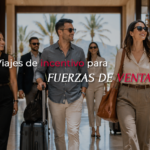 Viajes de incentivo para fuerzas de ventas.